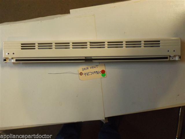 KITCHENAID STOVE 9753498GC Vent, Door (biscuit) USED KITCHENAID STOVE 9753498GC Vent, Door (biscuit) USED